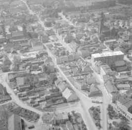 widok ogólny miasta od strony płd., skan 1