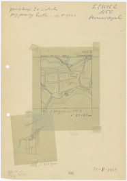 plan sytuacyjny orientacyjny klasztoru i okolic, skan 1