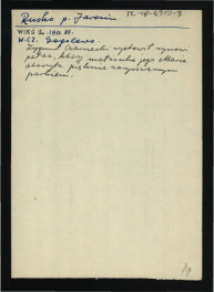 wypis z „Wieś Ilustrowana” (1911) VI dotyczący wystawienia pałacu przez Zygmunta Czarneckiego oraz tamtejszego parku , skan 1