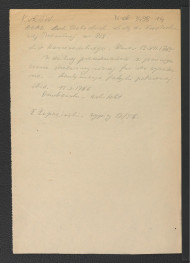 wypis z AGAD Archiwum Potockich, Listy do Eustachowej Potockiej nr 318; List Konieradzkiego z 13 grudnia 1765 r. dotyczący miejscowego drzewostanu przy posesji – na podst. wypisów E. Łopacińskiego nr 17/56, skan 1