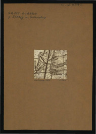 fragment niemieckojęzycznej mapy (1 : 25000) , skan 1