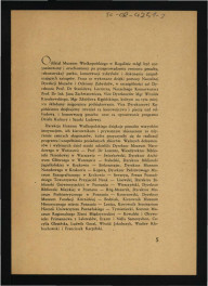 broszura/informator Muzeum Wielkopolskiego/Oddziału w Rogalinie z lipca 1949 r.; dziesięć kart, skan 6
