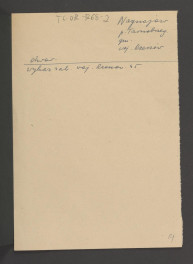 odsyłacz do Wykazu Zabytków Województwa Rzeszowskiego z 1945 r. wzmiankujący miejscowy dwór    , skan 1