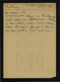 wypis z Środoń A., Inwentarz zabytkowych lip w Polsce w: „Ochrona Przyrody”, R. 15 (1935), s. 106 dotyczący „alei królewskiej” oraz tamtejszego drzewostanu , skan 1