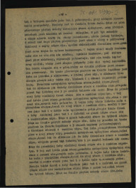 dokumentacja historyczna ogrodu o elewacji ogrodowej pałacu Działyńskich w poznaniu opracowana przez dr Annę Rogolenke i inżyniera Stanisława Jaszkowiaka przy wykorzystaniu materiałów autorstwa Zofii Kębłowskiej oraz Grażyny Wróblewskiej; pięć kart (brak karty 3) z 23 grudnia 1958 r. , skan 21