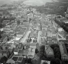 układ urbanistyczny miasta od strony zachodniej, skan 1