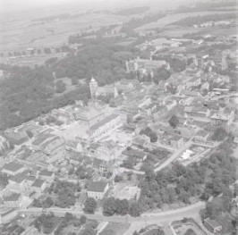 układ urbanistyczny miasta strona płd - zach., skan 1