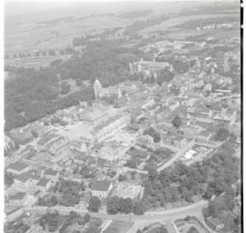 układ urbanistyczny miasta strona płd - zach., skan 2