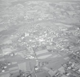 widok ogólny miasta od strony południowej, skan 1