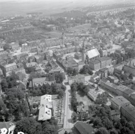 układ urbanistyczny miasta od strony zachodniej, skan 1