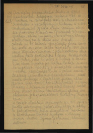 opis parku dworskiego w tej miejscowości sporządzony prawdopodobnie przez Włodzimierza Czartoryskiego w 1950 r.; szesnaście kart , skan 12