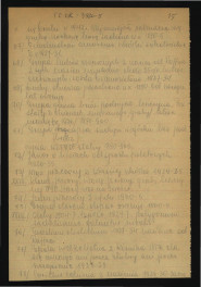 opis parku dworskiego w tej miejscowości sporządzony prawdopodobnie przez Włodzimierza Czartoryskiego w 1950 r.; szesnaście kart , skan 16