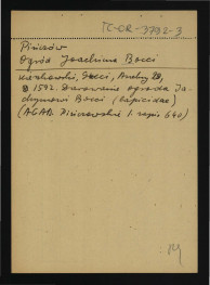 wypis z Kieszkowski W., Santi Gucci Fiorentino – recenzja w: „Biuletyn Historii Sztuki” t. III (1934-35), Aneksy; czternaście kart, skan 8