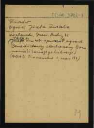 wypis z Kieszkowski W., Santi Gucci Fiorentino – recenzja w: „Biuletyn Historii Sztuki” t. III (1934-35), Aneksy; czternaście kart, skan 10