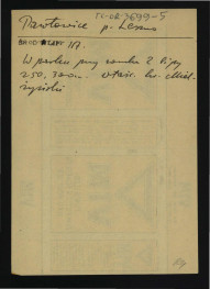 wypis z Środoń A., Inwentarz zabytkowych lip w Polsce w: „Ochrona Przyrody”, R. 15 (1935), s. 117 wzmiankujący dwie lipy w parku przy zamku oraz właściciela posesji hr. Mielżyńskiego , skan 1
