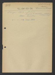 odsyłacz do Gloger Zygmunt, Encyklopedia Staropolska, Warszawa 1902 oraz Podręczna Encyklopedia Kościelna, red. ks. Zygmunt Chełmicki, t. I-XLIV, Warszawa, 1904-1916 wzmiankujący zaistnienie klasztoru w 1603 r. oraz jego kasatę w 1864, skan 1