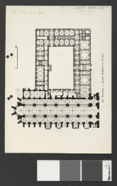 rzut przyziemny Kościoła Najświętszej Marii Panny na Piasku , skan 1