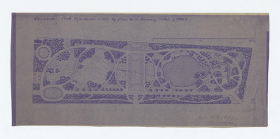 Ujazdów-plan sytuacyjny według planu m.st. Warszawy z 1938 roku w skali 1:2500, skan 1