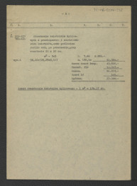 kosztorys do projektu techniczno-roboczego nasadzanie roślin: Wilanów – ogród pałacowy (dziedziniec pałacowy) autorstwa E. Dobrowolskiego z 17 marca 1962 r.; trzynaście kart , skan 6