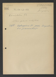 odsyłacze do Ciesielska Karola, W zasięgu krzyżackiego miecza, Warszawa 1961, s. 82 oraz Słownik Geografii TurystycznejPolski, t. I, Warszawa 1959 wzmiankujące uzyskanie praw miejskich w 1340 r. oraz wykupienie miejscowości przez Krzyżaków od Joannitów, skan 1