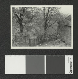 widok zabudowań klasztornych, skan 1