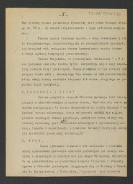 tekst autorstwa G. Ciołka pt. Ogród w Wilanowie. Badania i problemy konserwatorskie z maja 1947 r.                         , skan 6