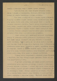 tekst autorstwa G. Ciołka pt. Ogród w Wilanowie. Badania i problemy konserwatorskie z maja 1947 r.                         , skan 33