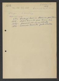 odsyłacz do Gloger Zygmunt, Encyklopedia Staropolska, Warszawa 1902 wzmiankujący tamtejsze dwa klasztory; Podręczna Encyklopedia Kościelna, red. ks. Zygmunt Chełmicki, t. I-XLIV, Warszawa, 1904-1916 zawierający chronologię miejscowego klasztoru , skan 1