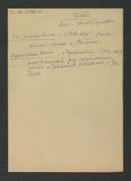 odsyłacz do Łoza S., Słownik architektów i budowniczych Polaków oraz cudzoziemców w Polsce pracujących, Warszawa 1931, s. 185-186 wzmiankujący Franciszka Marie Lanciego odpowiedzialnego za przebudowę miejscowego zamku oraz Annę z Tyszkiewiczów Wąsowiczową współpracującą przy nawodnieniu m.in. miejscowego parku , skan 1