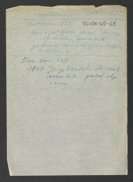 odsyłacze do Orłowicz Mieczysław, Ilustrowany przewodnik po Województwie Pomorskim, Warszawa 1924 i Podręczna Encyklopedia Kościelna, red. ks. Zygmunt Chełmicki, t. I-XLIV, Warszawa, 1904-1916 wzmiankujące kościół z połowy XVIII w. ufundowany przez marszałka Wielkiego Księstwa Litewskiego Jerzego Mniszcha oraz zamianę po kasacie na klasztorną kaplicę , skan 1