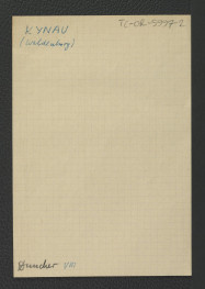 notatka wzmiankująca niemieckojęzyczną nazwę tej miejscowości oraz odsyłacz do Duncker A., Die Landlichen Wohnsitze, Schlosser und Residenzen …, t. IV, Berlin 1861, skan 1