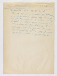 wypis z Janicki, 1924 wzmiankujący zaistnienie miejscowego klasztoru około 1231 r. dzięki inicjatywie biskupa poznańskiego wedle informacji Jana Długosza, skan 1