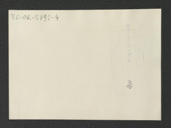 fotografia czarno-biała reprodukcji akwareli ukazaujacej kościół św. Witalisa w tej miejscowości wraz z gmachem seminaryjnym                                  , skan 2