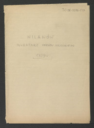 Inwentarz ogrodu włoskiego 1729r., skan 1
