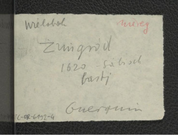 notatka wzmiankująca nazwę tej miejscowości , skan 1