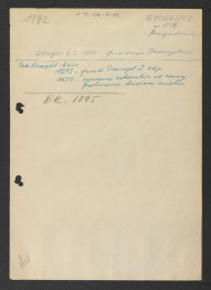 odsyłacz do Gloger Zygmunt, Encyklopedia Staropolska, Warszawa 1902 wzmiankujący fundację klasztoru w 1292 r.; Podręczna Encyklopedia Kościelna, red. ks. Zygmunt Chełmicki, tom I-XLIV, Warszawa, 1904-1916 wzmiankująca wymarcie zakonników na zarazę w 1650 r. , skan 1