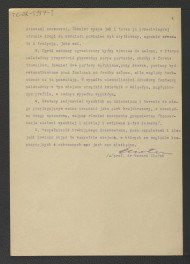 dwa egzemplarze 4-stronnicowej opinii w sprawie zabytkowego ogrodu w tej miejscowości autorstwa G. Ciołka z 5 maja 1958 r., skan 4