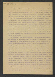 dwa egzemplarze 4-stronnicowej opinii w sprawie zabytkowego ogrodu w tej miejscowości autorstwa G. Ciołka z 5 maja 1958 r., skan 6