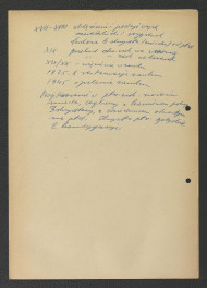 odsyłacz do  Ciesielska Karola, W zasięgu krzyżackiego miecza, Warszawa 1961, s. 45 wzmiankujący zamek oraz uzyskanie praw miejskich w 1297 r.; wypis z Galicka, Galicki, 1959 dot. usytuowania zamku oraz ważniejszych wydarzeń w jego dziejach począwszy od wzmianki z roku 1267 dot. pruskiego grodziska , skan 2