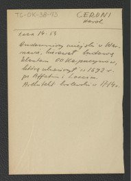 wypisy z Łoza Stanisław, Słownik architektów i budowniczych Polaków oraz cudzoziemców w Polsce pracujących, Warszawa 1931 zawierające informacje dotyczące Izydora Affati, wykonawcy projektu miejscowego klasztoru i kościoła, skan 3