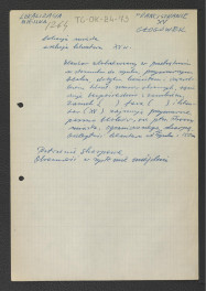 notatka dotycząca usytuowania miejscowego klasztoru oraz jego zaistnienie w XV w. , skan 1