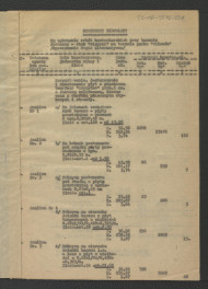 kosztorys budowlany do projektu technicznego opracowanego przez G. Ciołka w lipcu 1962 r.; jedenaście kart , skan 2