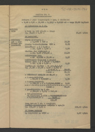 kosztorys budowlany do projektu technicznego opracowanego przez G. Ciołka w lipcu 1962 r.; jedenaście kart , skan 7