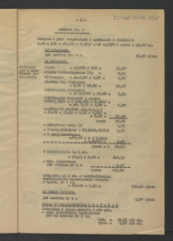 kosztorys budowlany do projektu technicznego opracowanego przez G. Ciołka w lipcu 1962 r.; jedenaście kart , skan 8