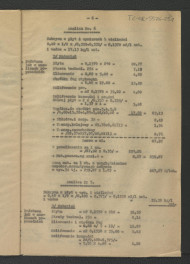 kosztorys budowlany do projektu technicznego opracowanego przez G. Ciołka w lipcu 1962 r.; jedenaście kart , skan 9