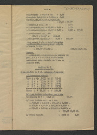 kosztorys budowlany do projektu technicznego opracowanego przez G. Ciołka w lipcu 1962 r.; jedenaście kart , skan 11