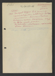 wypis z Słownika Geograficznego Królestwa Polskiego dotyczący sprowadzenia jezuitów przez biskupa warmińskiego Stanisława Hozjusza; odsyłacz do Gloger Zygmunt, Encyklopedia Staropolska, Warszawa 1902 wzmiankujący w wymienionej miejscowość jako pierwszą, polską siedzibę jezuitów , skan 1
