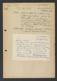 notatka wzmiankująca sprowadzenie zakonnic z Nowogrodźca w 1320 r. oraz budowę nowego klasztoru w latach 1699-1719; Dolny Śląsk wzmiankujący sprowadzenie zakonnic przez Henryka Jaworowskiego, skan 1
