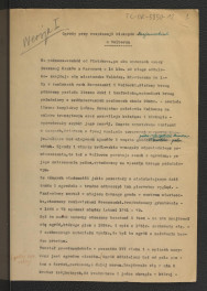 pierwsza wersja tekstu pt. Ogrody przy rezydencji biskupów kujawskich w Wolborzu; cztery karty, skan 1
