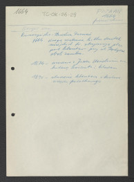 odsyłacz do Gloger Zygmunt, Encyklopedia Staropolska, Warszawa 1902 oraz Ruszczyńska-Stawska, Poznań zawierająca zwięzłą chronologię miejscowego klasztoru począwszy od roku 1664 kiedy to po scaleniu kilku działek miejskich pozyskano grunt pod wzniesienie klasztoru                                                            , skan 1